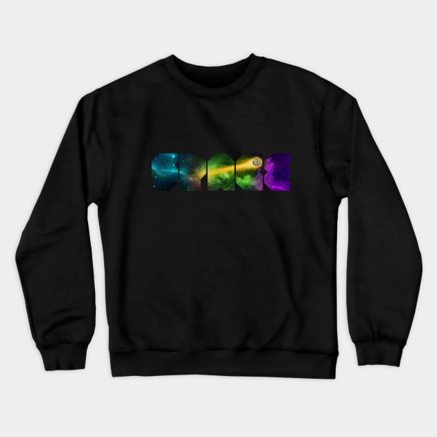 SPACE (Portal) Crewneck Sweatshirt by Manoss